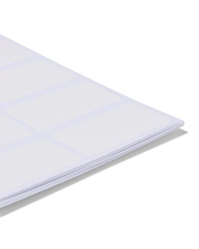 etiketten wit - 120 stuks