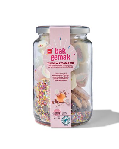 mix voor rainbow s'mores