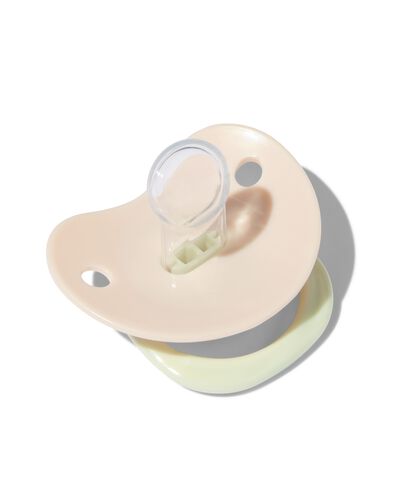 fopspenen met platte kant maan 0-6m