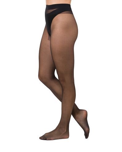 invisible panty gloss 20 denier zwart