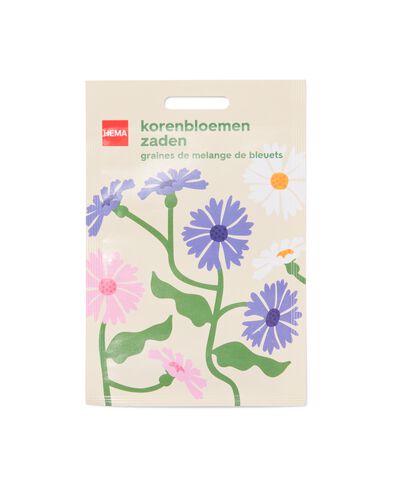 zaden mengsel korenbloemen