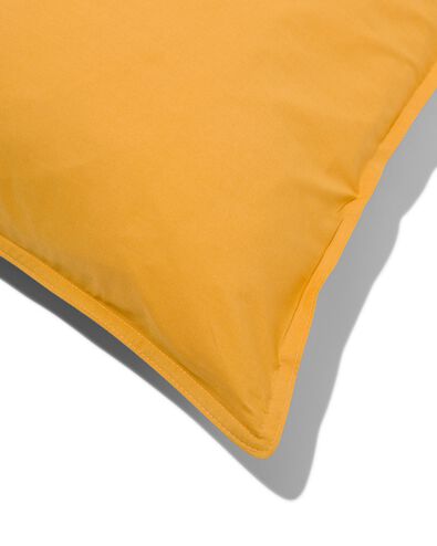 LINDA. kussensloop percal 50x160 gezellig geel