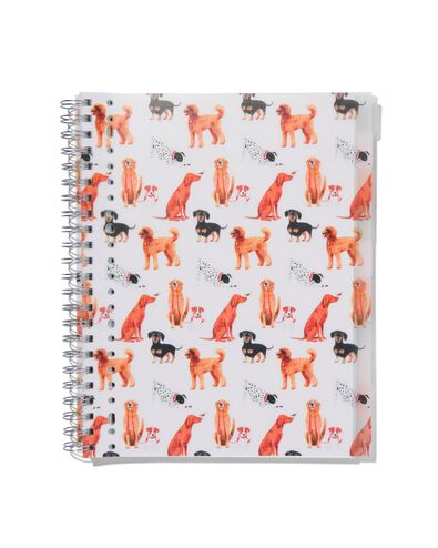 collegeblok 10-in-1 A4 gelinieerd honden