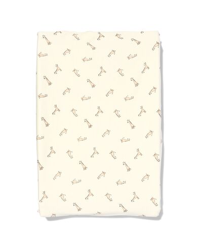 aankleedkussenhoes katoen 50x70 giraffe