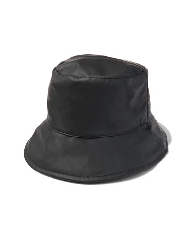 regenhoed zwart zwart