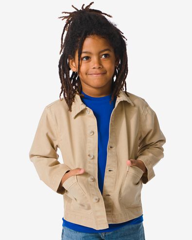 kinder overshirt  beige