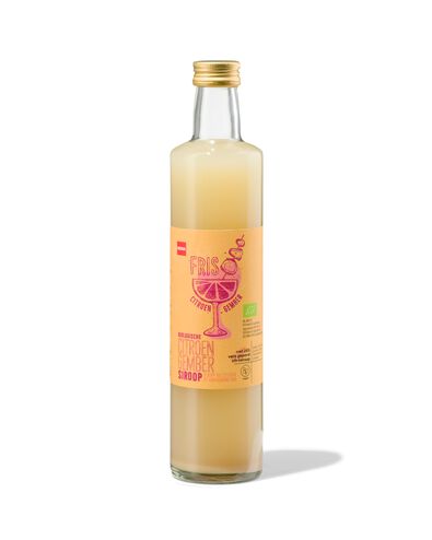 citroen gember siroop 500ml