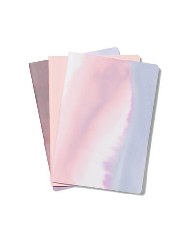schriften A5 gelinieerd - 3 stuks