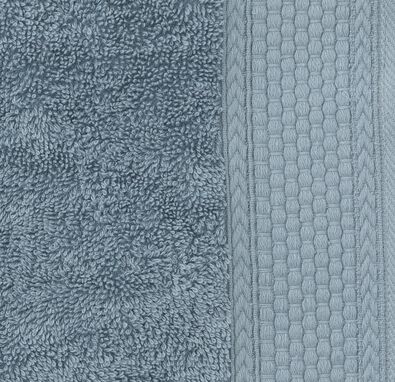 handdoek - 60 x 110 cm - hotel extra zwaar - ijsblauw