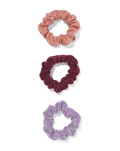 mini scrunchies kerst - 3 stuks
