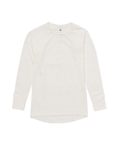 kinder thermo t-shirt wit