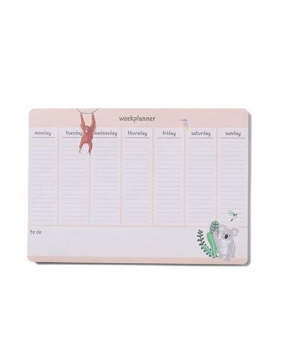 weekplanner magnetisch 21x29.5 60 vel
