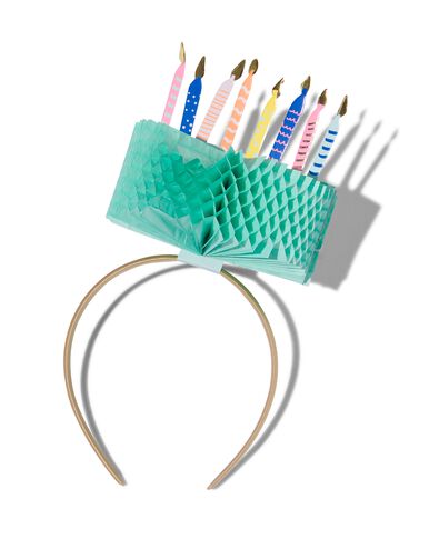 diadeem met honeycomb taart