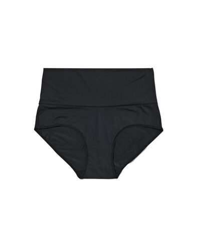 damesslip met hoge taille ultimate comfort zwart