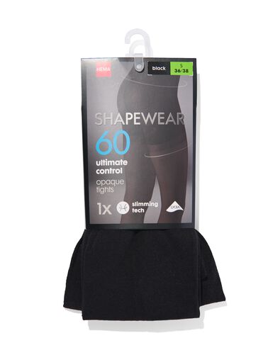 ultimate control panty 60D zwart