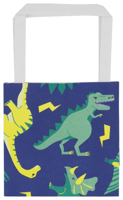 cadeautasjes 7x13x13 dinosaurus