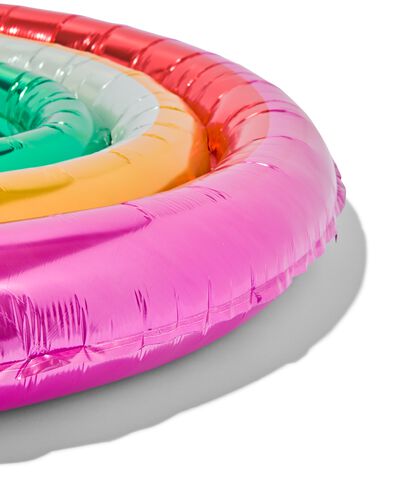 folieballon 3D 60cm breed - rainbow
