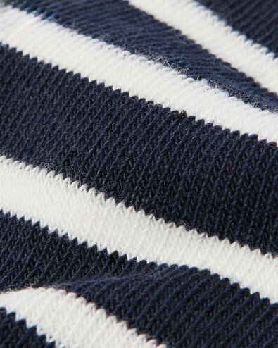 kindersokken met katoen - 5 paar donkerblauw