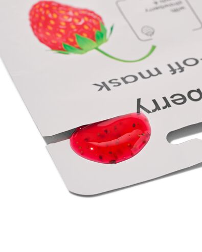 aardbei peel-off masker