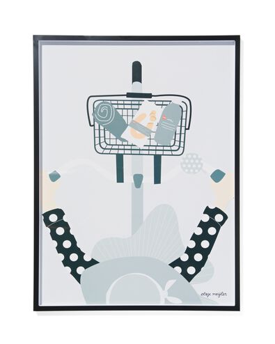 fotolijst metaal 30x40 zwart