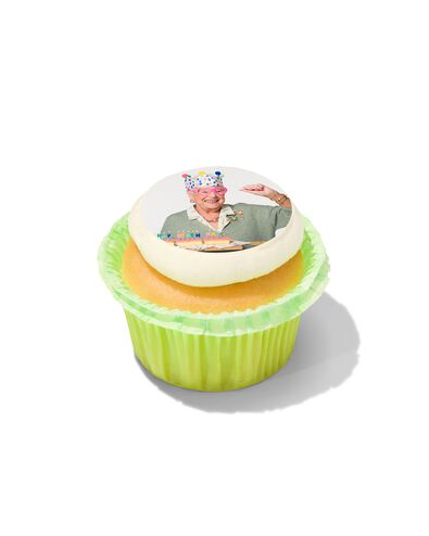fotocupcake vanille 6 stuks