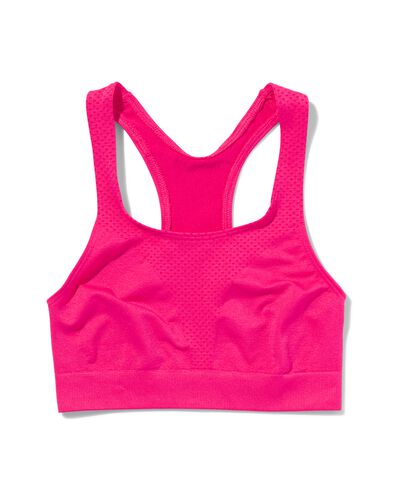 kinder sporttop naadloos roze