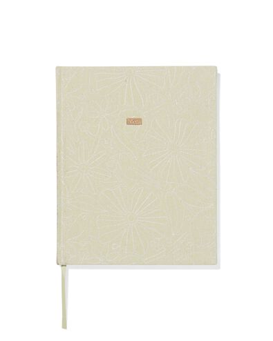bureau agenda 2024 geborduurde bloemen 26x21