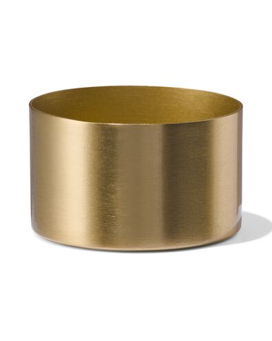 sfeerlichthouder &Oslash;5x3 goud metaal