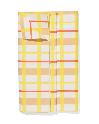 papieren tafelkleed 138x220 ruiten