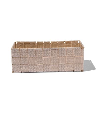 mand stof beige 13x26x9