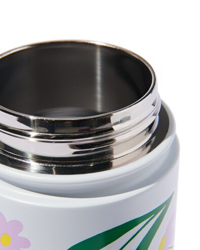 isoleerfles 500ml rvs bloemen