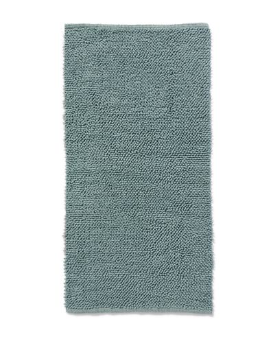 badmat 60x120 chenille groenblauw