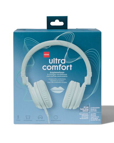 koptelefoon ultra comfort mint