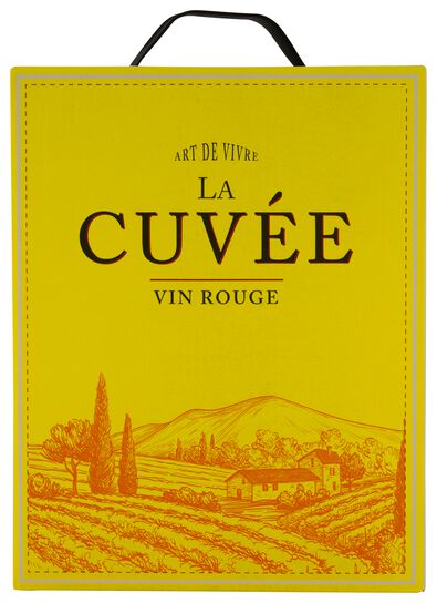 La Cuv&eacute;e wijntap rood 3L