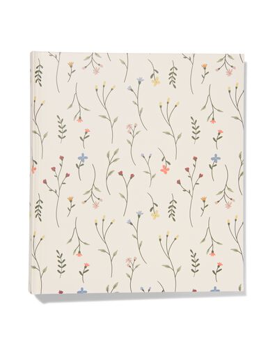 fotoboek 32.5x29 papier bloemen