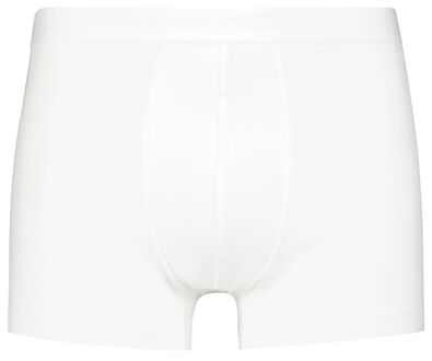 herenboxers kort katoen/stretch long lasting wit