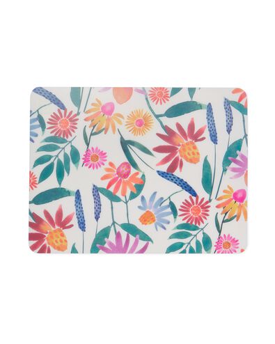 placemat kunststof 32x42 wilde bloemen