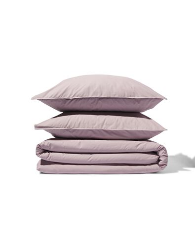 dekbedovertrek percal 240x200/220 mauve