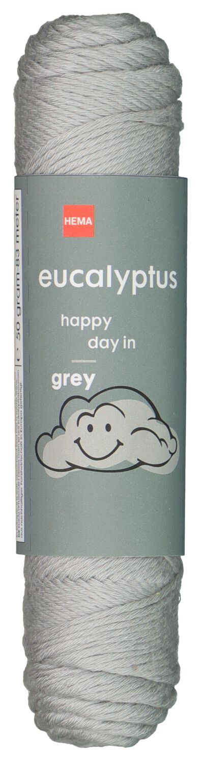 brei en haakgaren eucalyptus 50gr/83m grijs