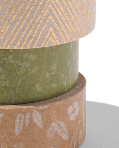 washi tapes - 3 stuks