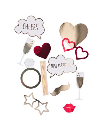 party props bruiloft 12-delig