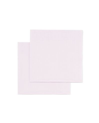 papieren servetten 24x24 lila - 20 stuks