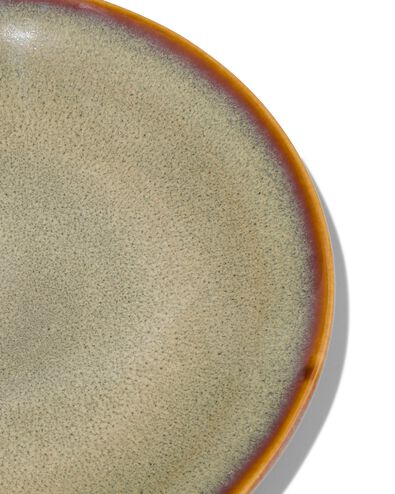 gebaksbord &Oslash;16.5cm Porto reactief glazuur taupe