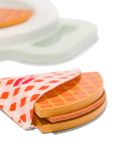 stroopwafelmaker hout 20-delig