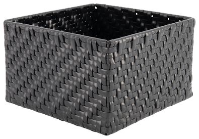 opbergmand 20x20x12 zwart