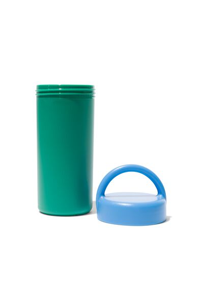 drinkbeker met deksel groen 300ml