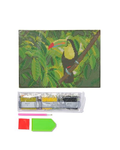 diamond painting toekan A4