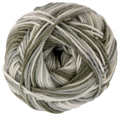 garen acryl 100gram 250m gem&ecirc;leerd groen