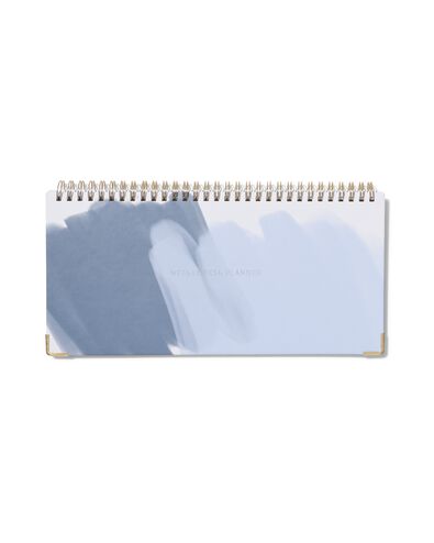 bureauplanner met spiraal 13x27 grijs