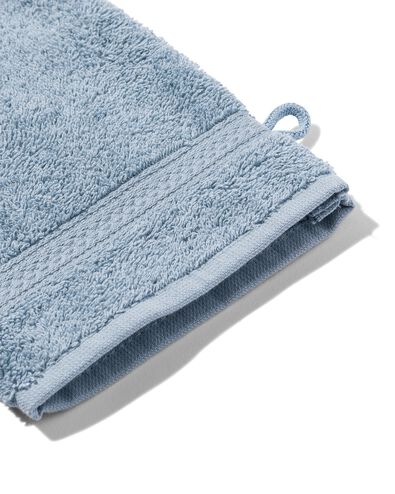 washandje zware kwaliteit ijsblauw